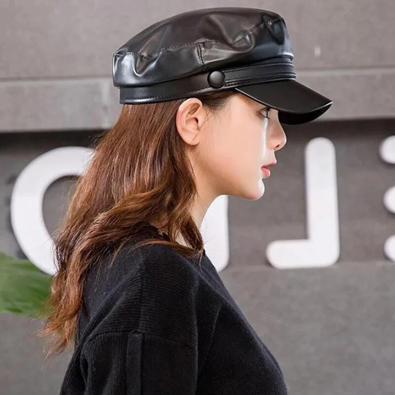 Casquette Cuir Femme — Marina Raskova – Image 9